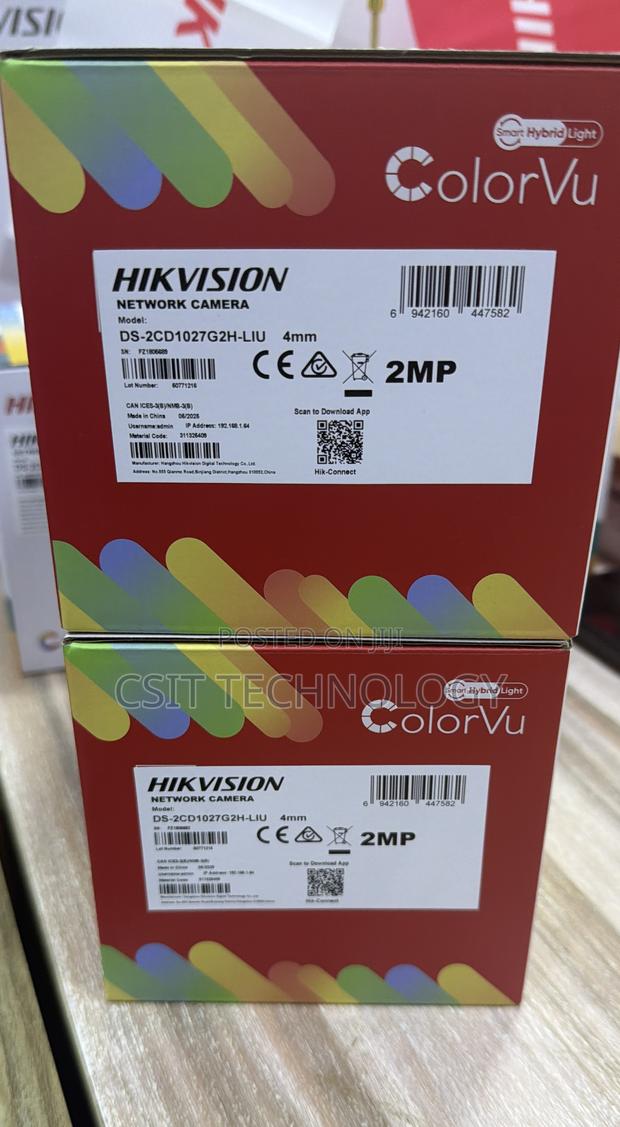 Hikvision Network Cameras Ds-2cd1027g2h-Liu 2mp photo 2