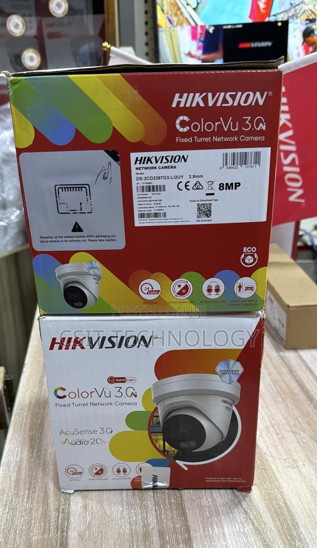 Hikvision Network Cameras Ds-2cd2387g3-Li2uy 8mp