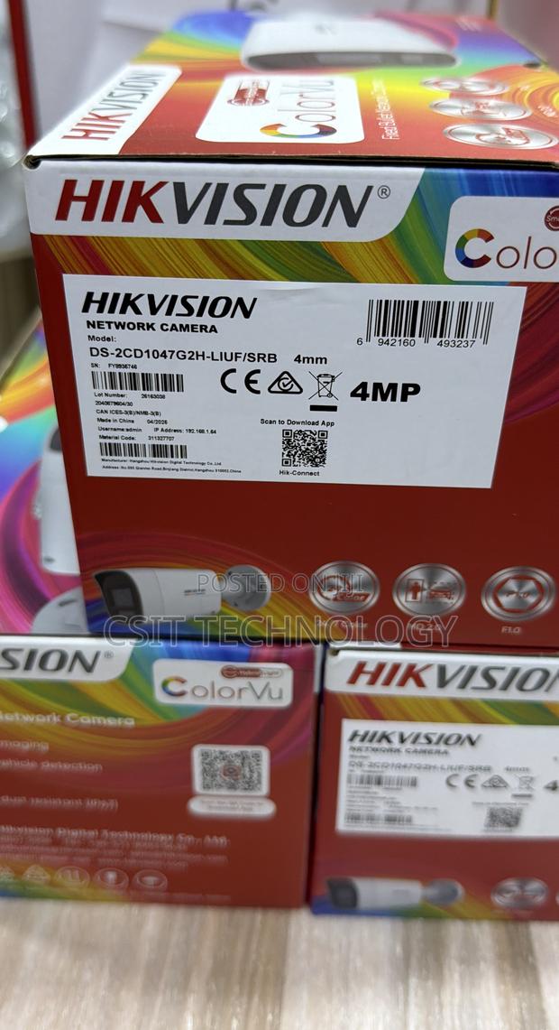 Hikvision Network Cameras Ds-2cd1047g2h-Liuf /SRB 4mp photo 3