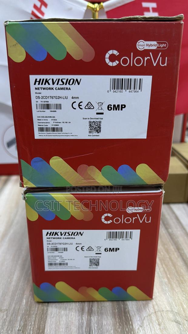 Hikvision Network Cameras Ds-2cd1t67g2h-Liu 6mp photo 2