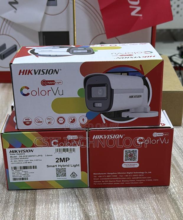 Hikvision Color Camera Ds-2ce10df0t-LPFS