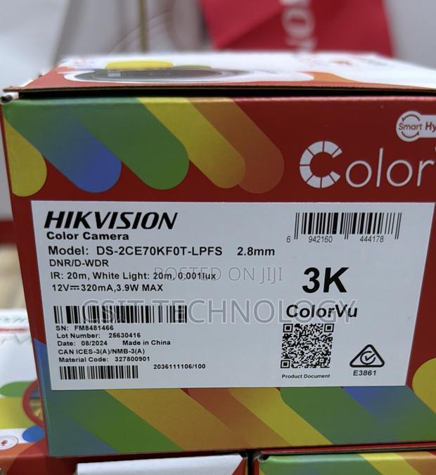 Hikvision Color Camera Ds-2ce70df0t-LPFS photo 2