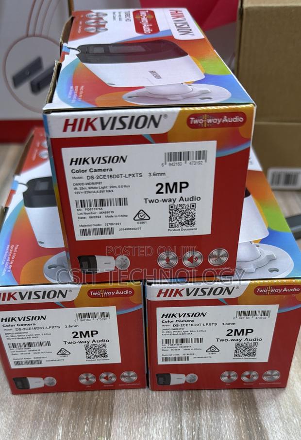 Hikvision Color Camera Ds-2ce16d0t-LPXTS 2mp photo 3