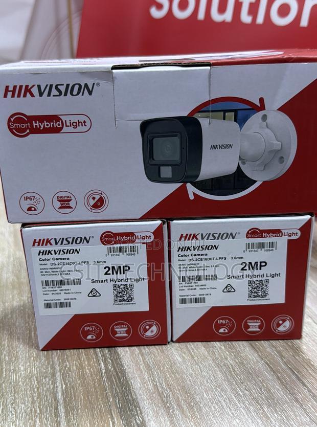 Hikvision Color Camera Ds-2ce16d0t-LPFS 2mp photo 2