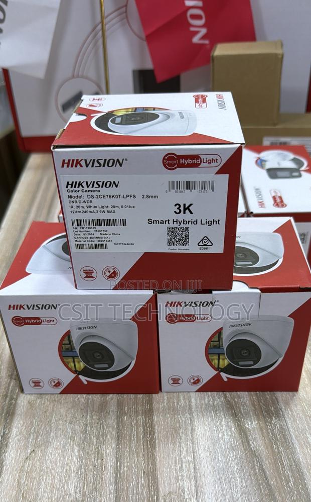 Hikvision Color Camera Ds-2ce76k0t-LPFS