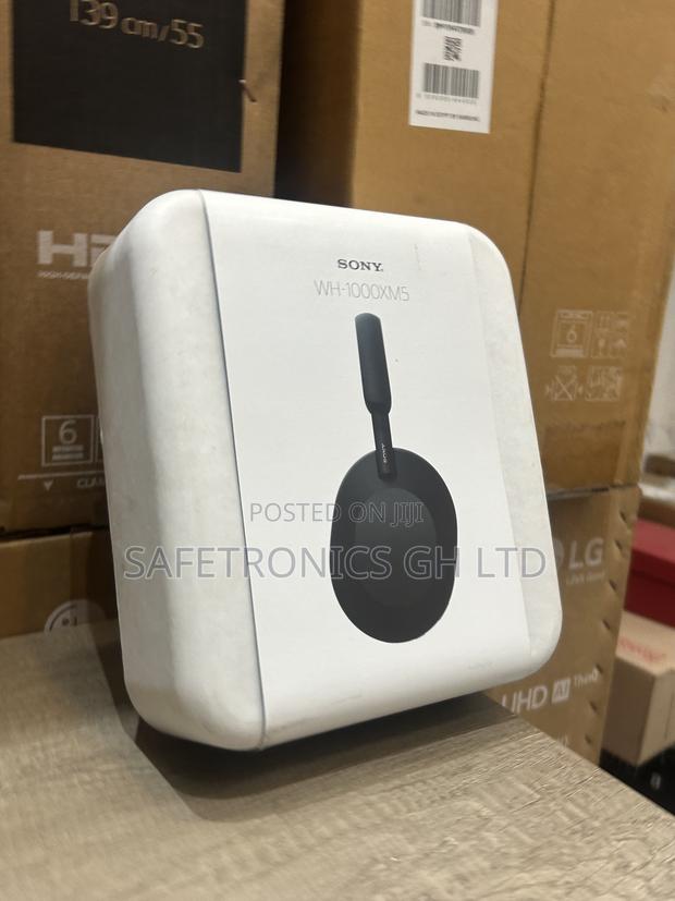 Long Lasting (Black) Wh-100xm5 Bluetooth Sony Headphones · Photo 2