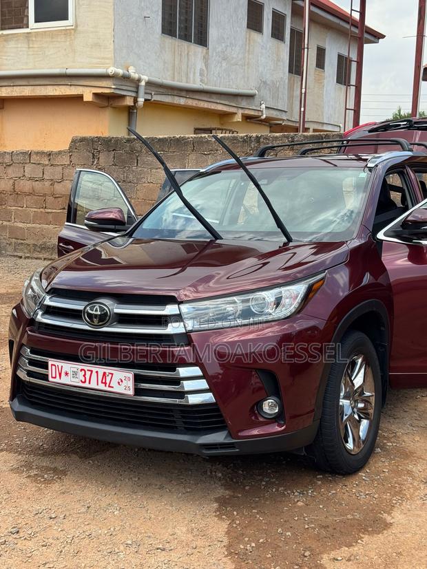 Toyota Highlander Limited Platinum 2019 Burgundy