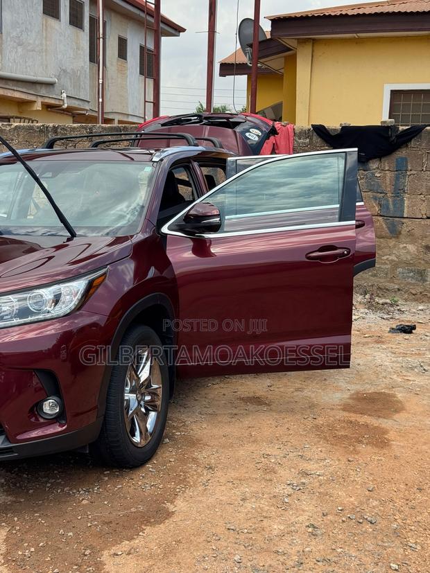 Toyota Highlander Limited Platinum 2019 Burgundy