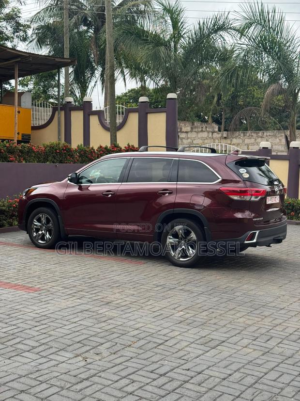 Toyota Highlander Limited Platinum 2019 Burgundy