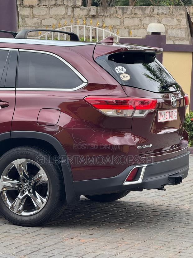 Toyota Highlander Limited Platinum 2019 Burgundy
