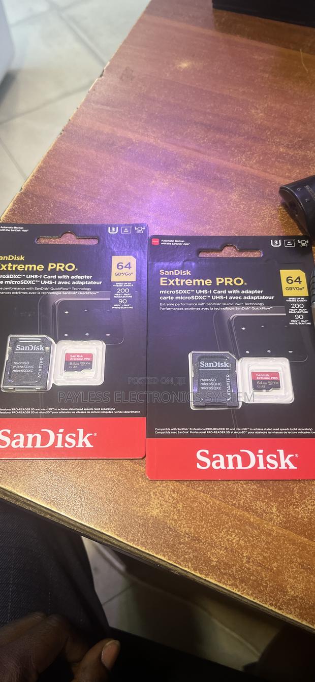 Sandisk Extreme Pro Memory Card 64gb · Photo 4