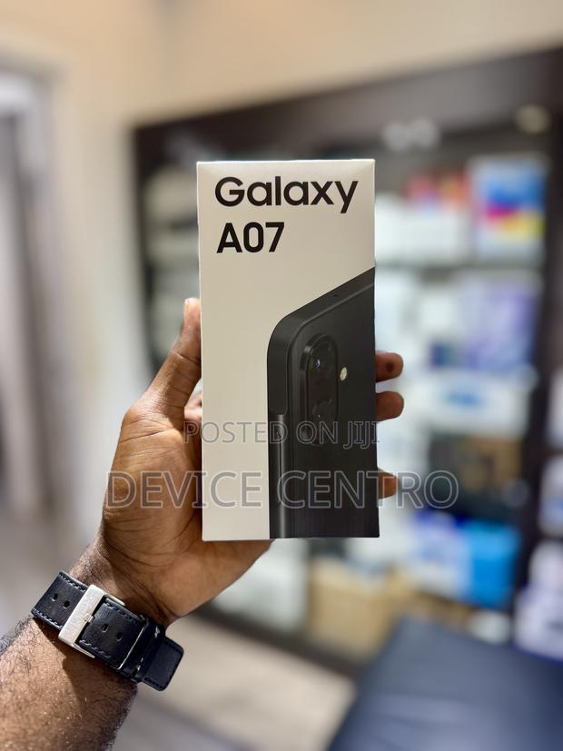 New Samsung Galaxy A07 4G 128 GB Black