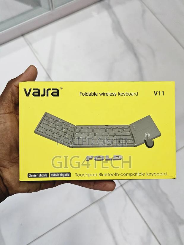 Vajra V11 Foldable Wireless Bluetooth Keyboard With Touchpad · Photo 3