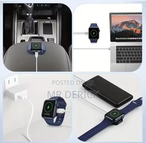Portable Wireless Watch Charger Type C Two Interfaces for Apple Watch photo 3