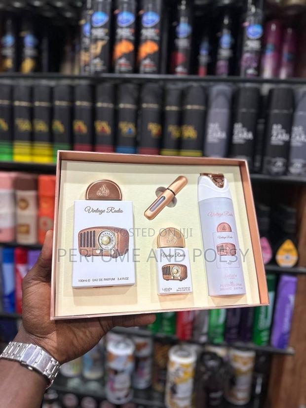 Vintage Radio Gift Set Lattafa Perfume · Photo 2