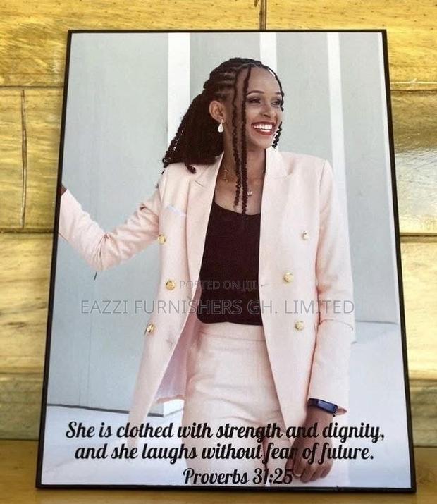 Customize Canvas Lamination Extra Written Picture Frame