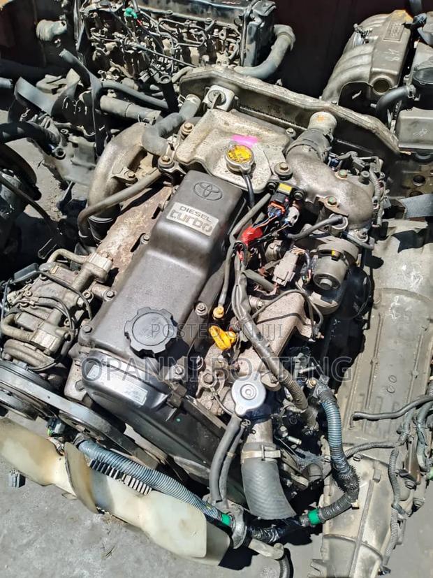 Toyota 1kz Complete Engine Whether Gearbox photo 4