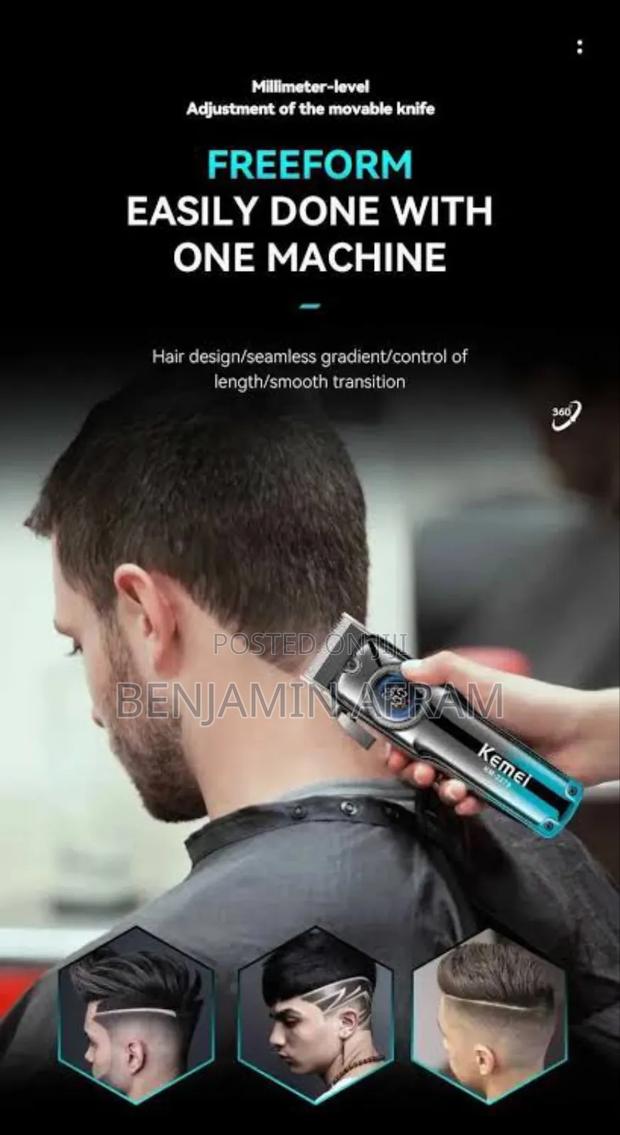 Kemei Power Trim Hair Clippers Km-2279 photo 2