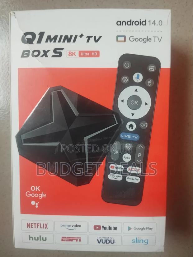 Q1 Mini+ Smart Streaming Android Tv Box photo 3