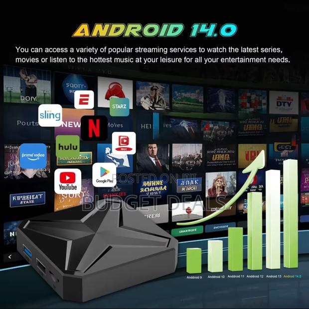 Q1 Mini+ Smart Streaming Android Tv Box photo 10