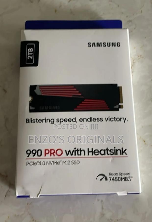 2tb Ps5 Storage Samsung 990 Pro Original Sealed With Heatsink. photo 2