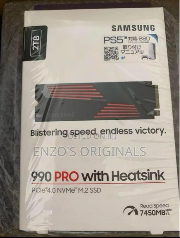 2tb Ps5 Storage Samsung 990 Pro Original Sealed With Heatsink. photo 3