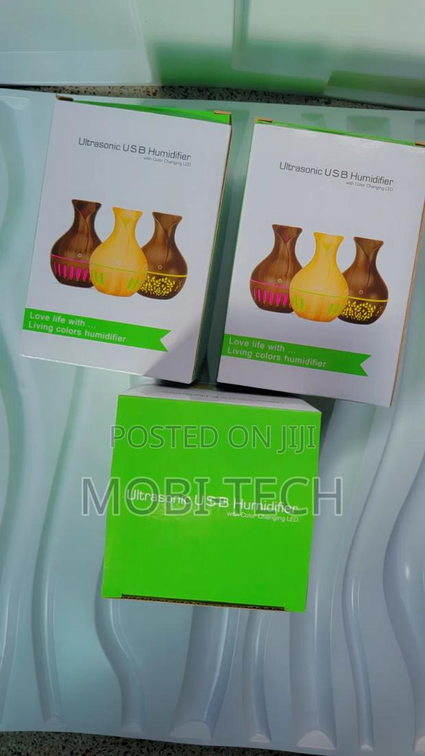 Usb-Powered Wood-Grain Aroma Diffuser and Humidifier photo 4