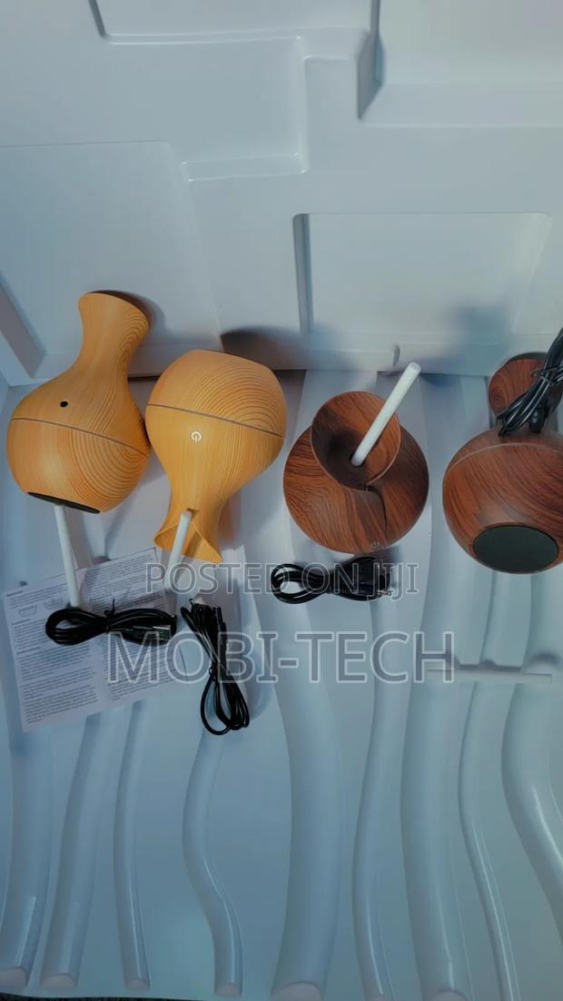 Usb-Powered Wood-Grain Aroma Diffuser and Humidifier photo 7