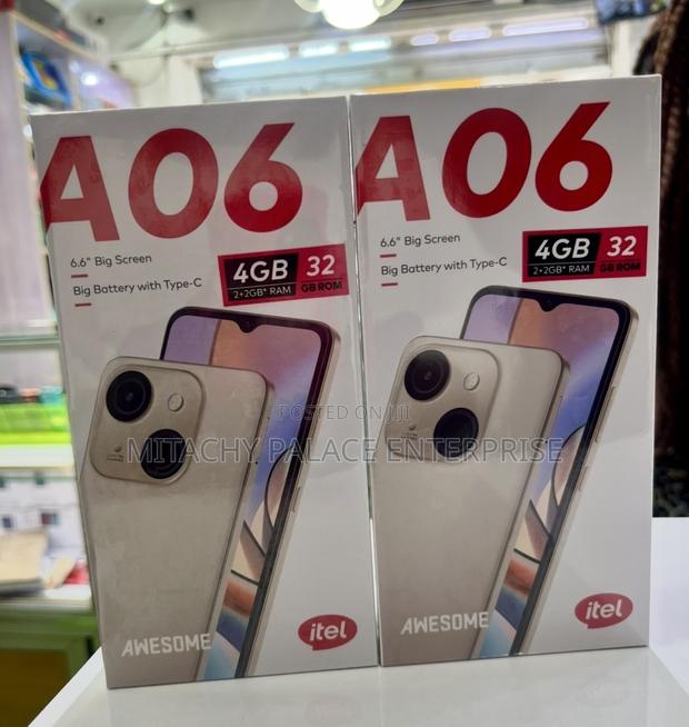 New Itel A06 32 GB Black photo 2