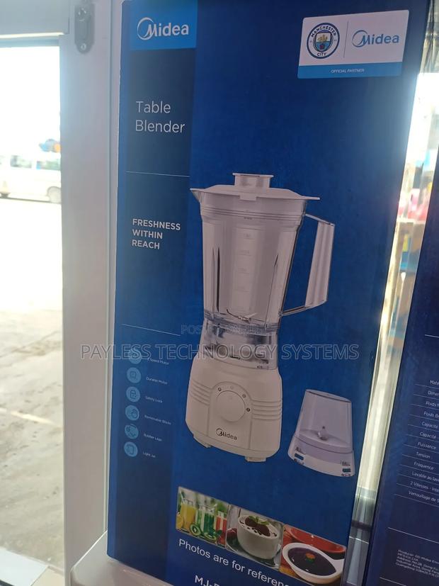 Midea Blender 1.5 Liters White + Jar Mj-Bl2516cee-Mp01s photo 2