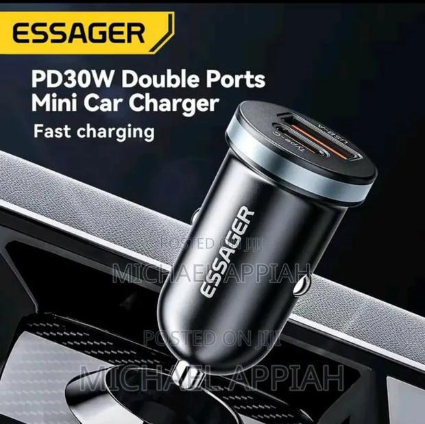 Essager 30w Pd Car Charger