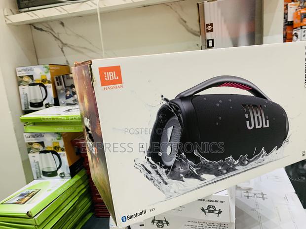 Locate Us at Adabraka for Black Boombox 3 Bluetooth Speaker · Photo 2