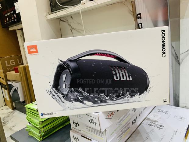 Party Booster Bluetooth Speaker Boombox 3 Black.