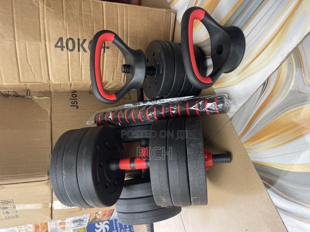 40kg Convertible Dumbbell to Kettle Bar, Barbell at Wholesale Prices photo 3