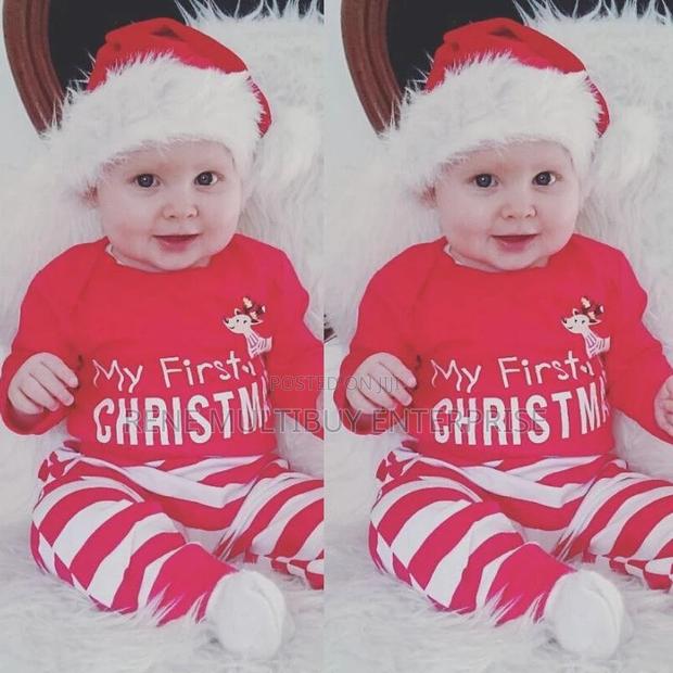 2pcs Unisex Christmas Clothes 3 -6 Months
