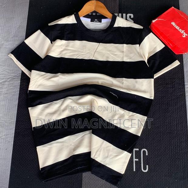 Unisex Striped Cotton T Shirts