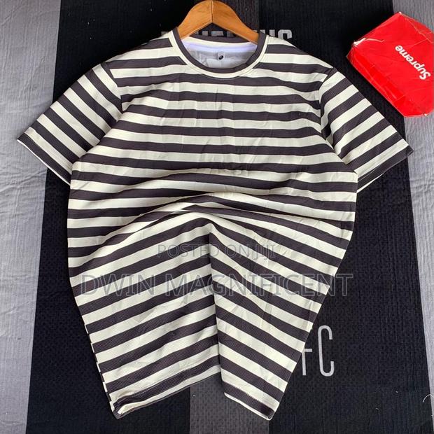 Unisex Striped Cotton T Shirts