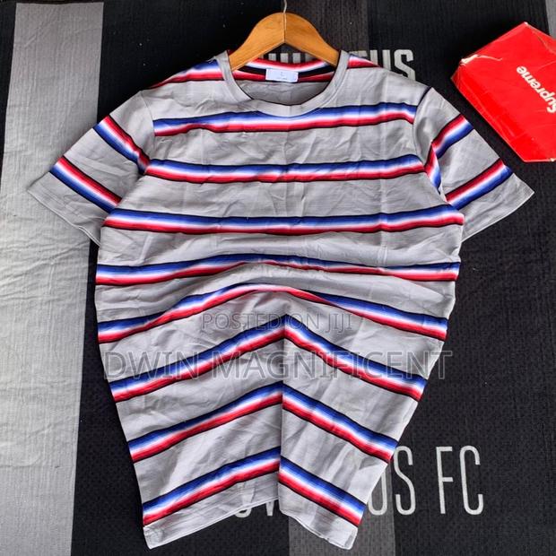 Unisex Striped Cotton T Shirts
