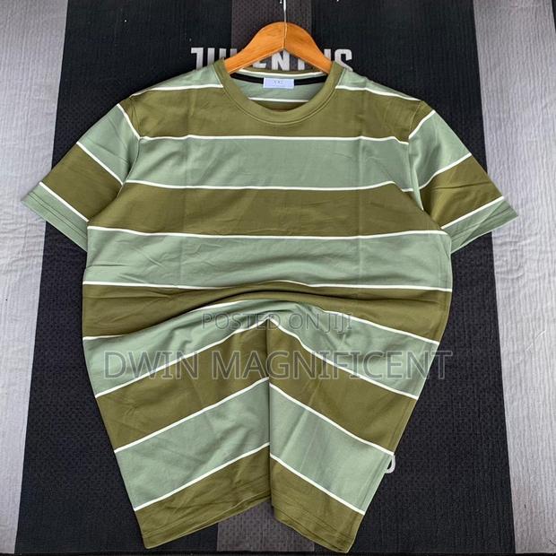 Unisex Striped Cotton T Shirts