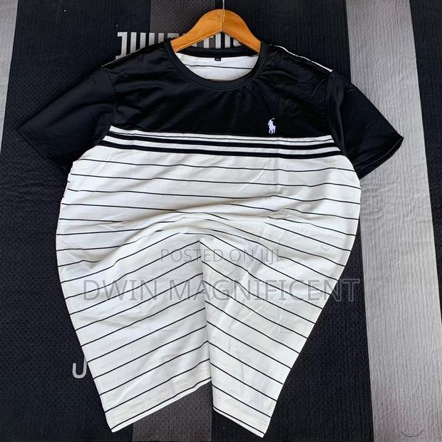 Unisex Striped Cotton T Shirts