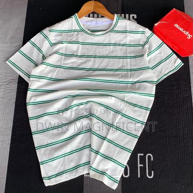 Unisex Striped Cotton T Shirts