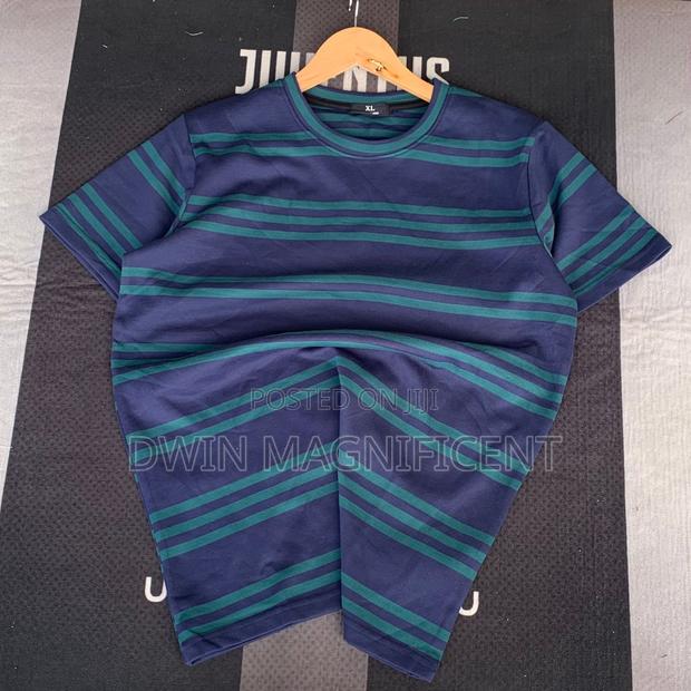 Unisex Striped Cotton T Shirts