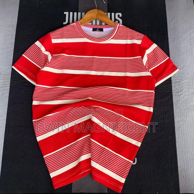 Unisex Striped Cotton T Shirts