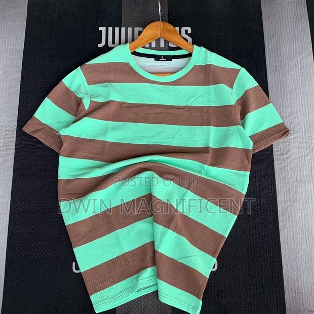 Unisex Striped Cotton T Shirts