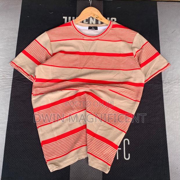 Unisex Striped Cotton T Shirts