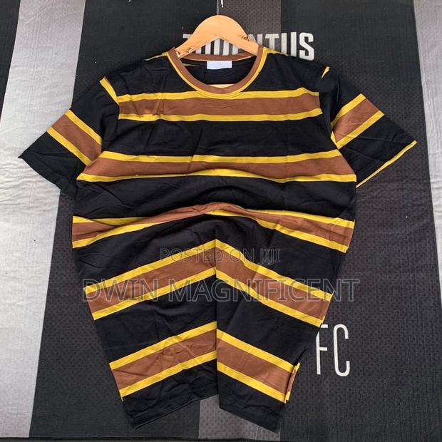 Unisex Striped Cotton T Shirts