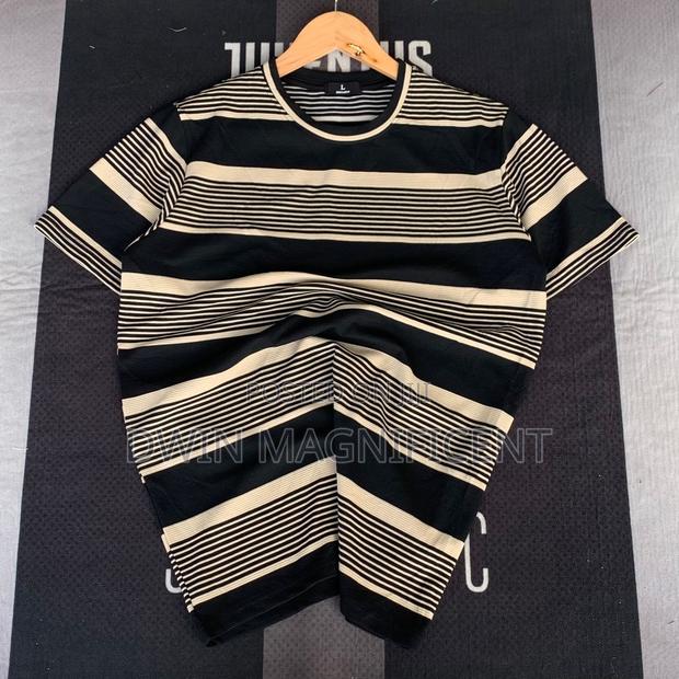 Unisex Striped Cotton T Shirts