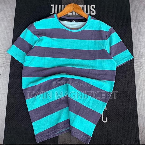 Unisex Striped Cotton T Shirts