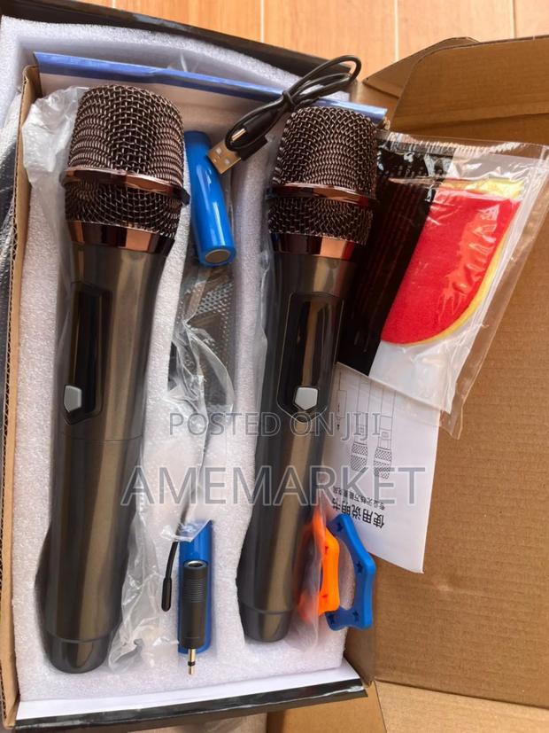 Professional Double Microphone Wireless Rainbow Lt-128 · Photo 2