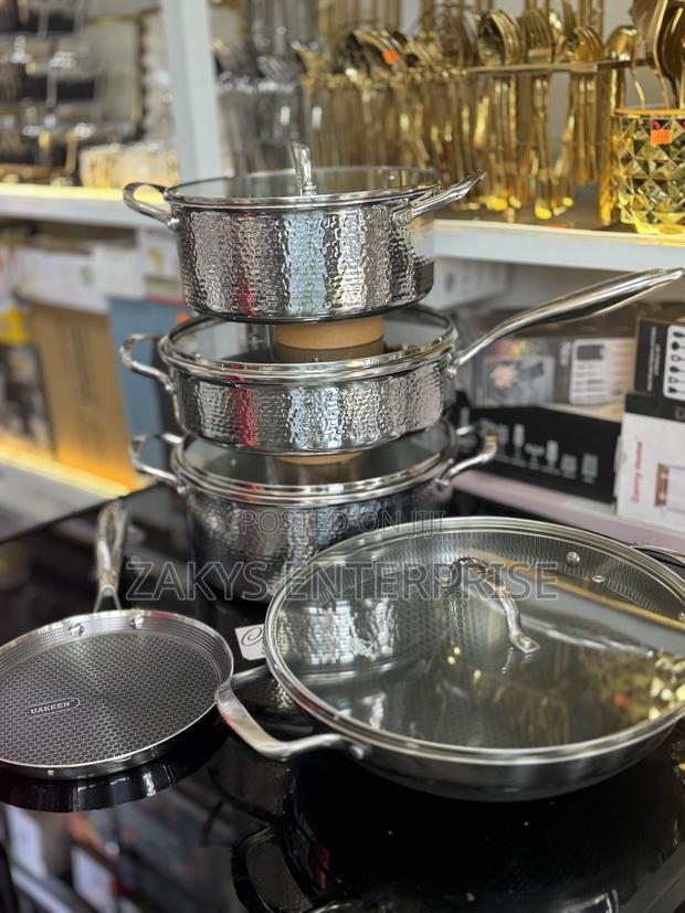 Uakeen Triply Stainless Steel Cookware Set